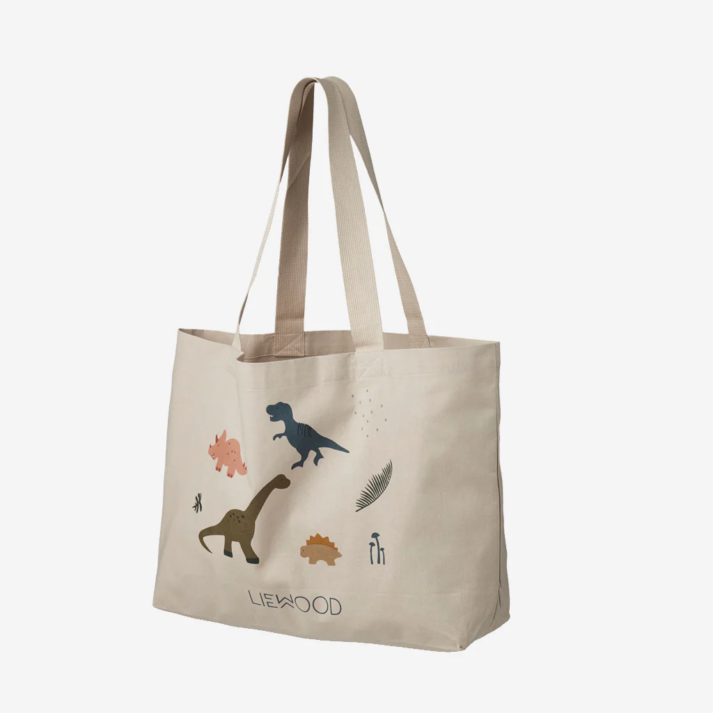 Liewood Big Tote Bag Dino Sandy - Image 2