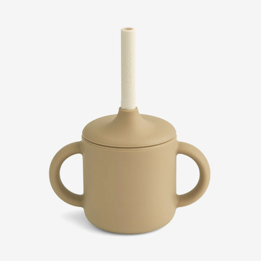 Liewood Cameron Sippy Cup Oat Sandy Mix - Image 4