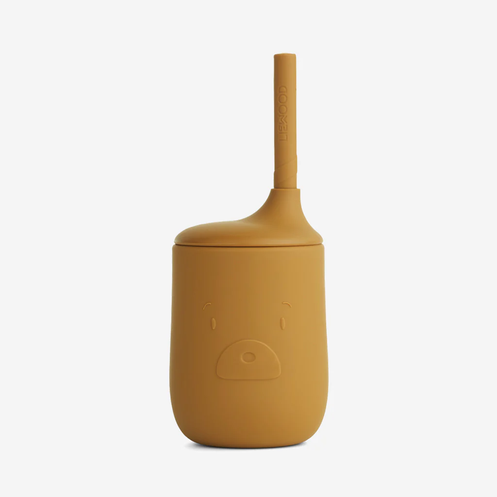 Liewood Ellis Sippy Cup Bear Caramel - Image 4