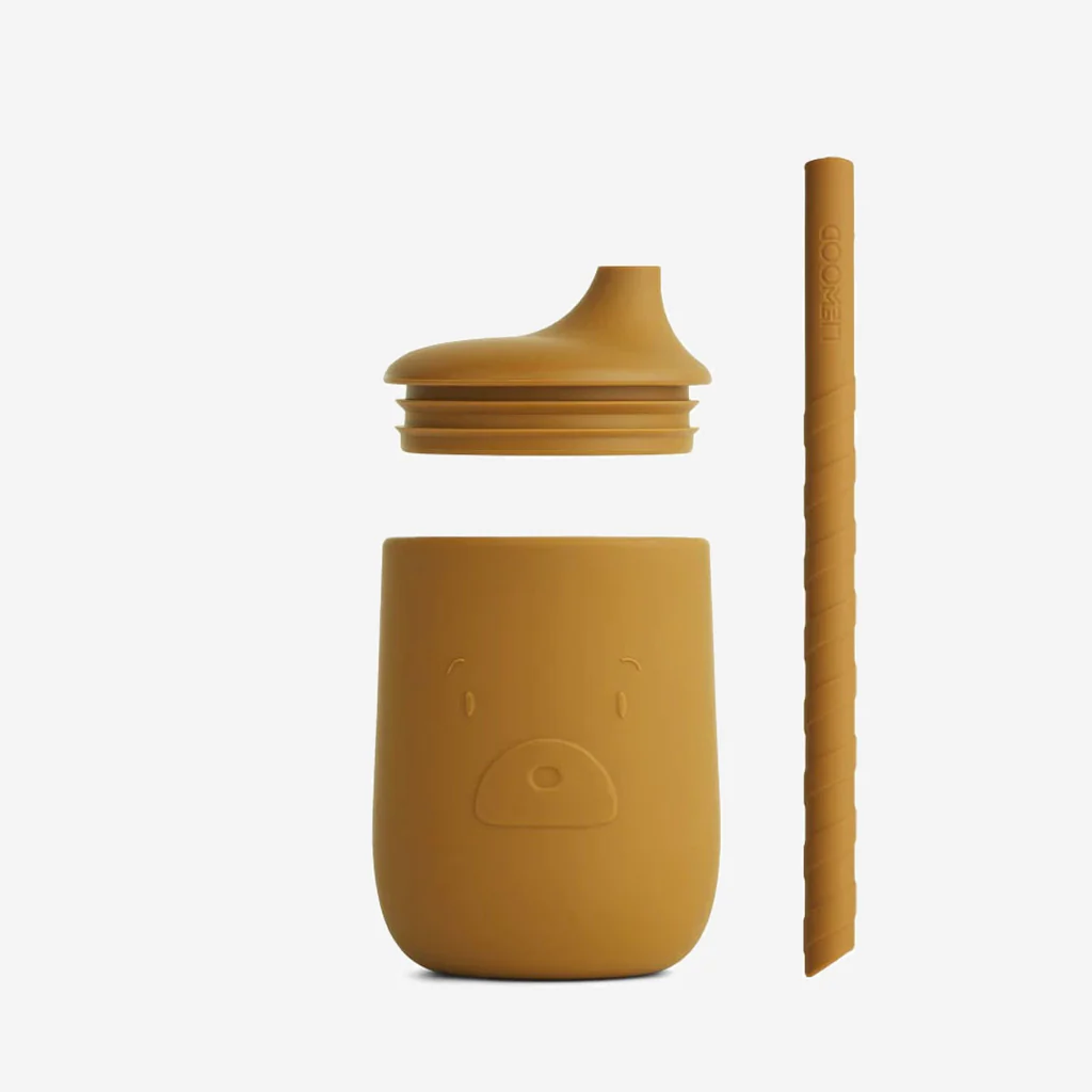 Liewood Ellis Sippy Cup Bear Caramel - Image 5