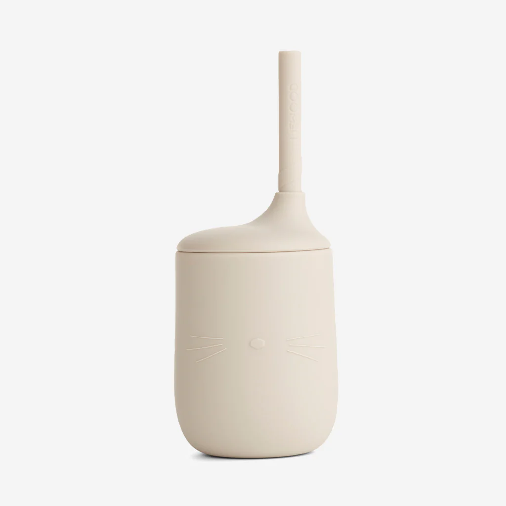 Liewood Ellis Sippy Cup Cat Sandy - Image 4