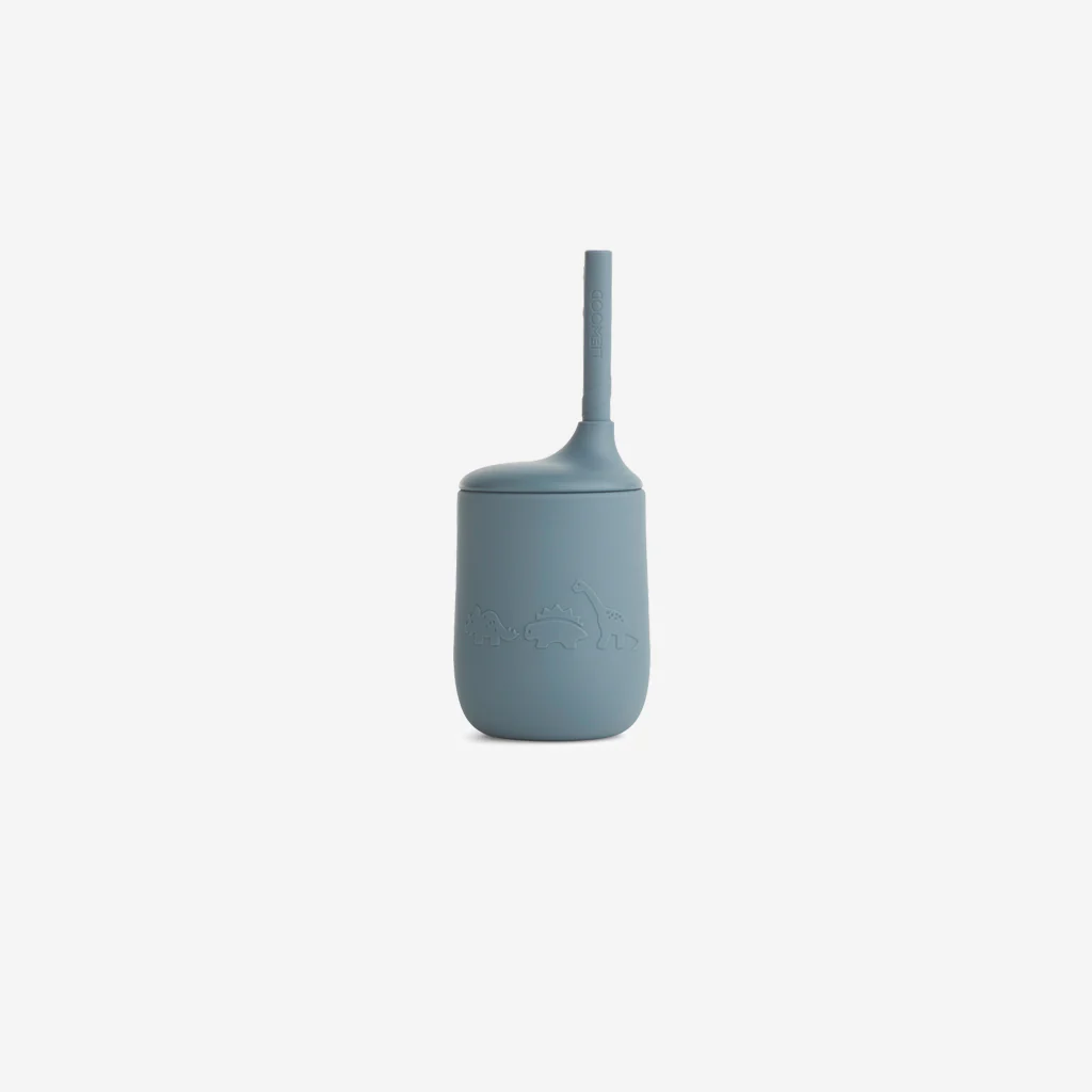 Liewood Ellis Sippy Cup Dino Whale Blue