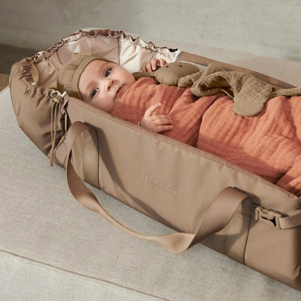 Liewood Fie Baby Sleeping Bag Golden Caramel - Image 5