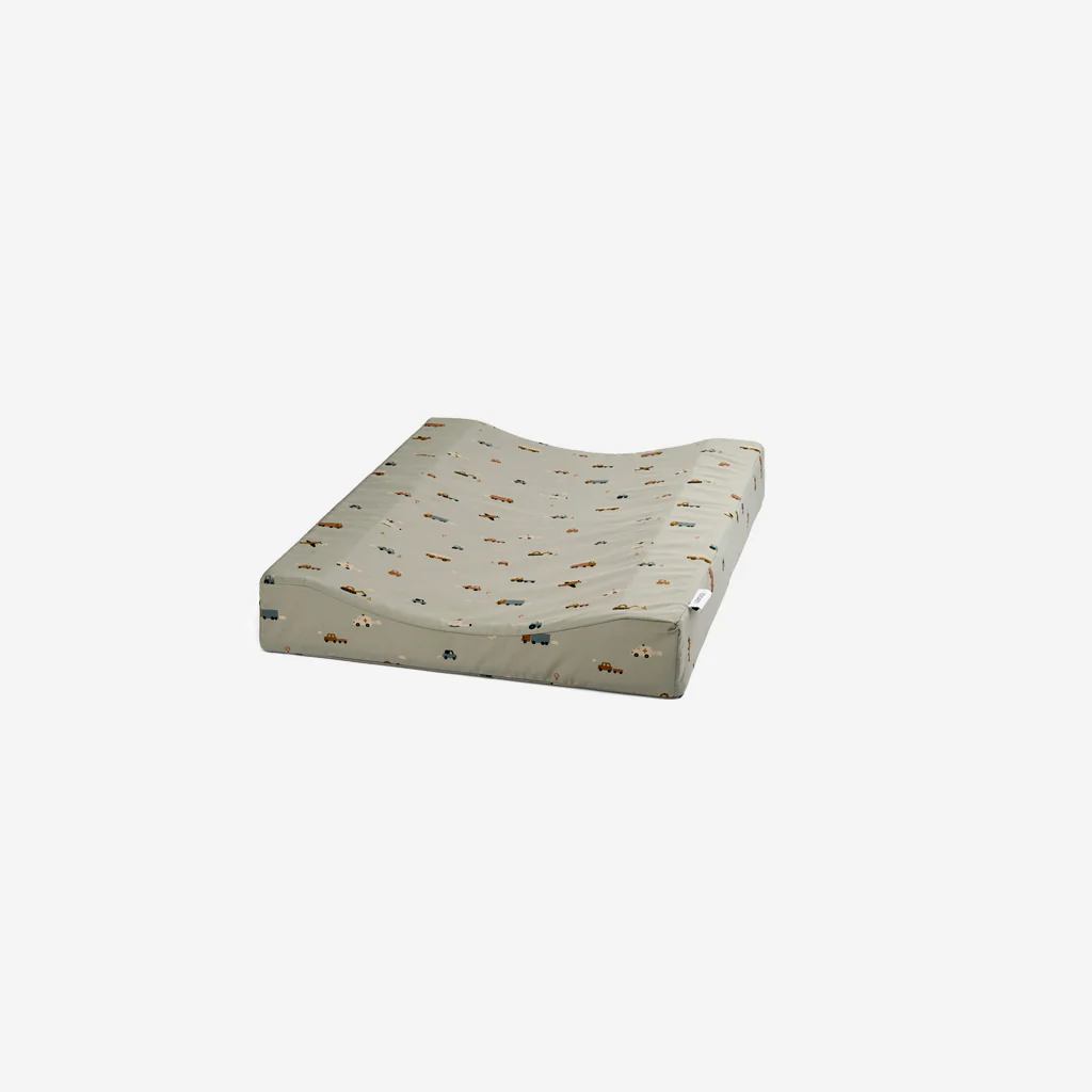 Liewood Fritz Changing Mat Vehicle Dove Blue