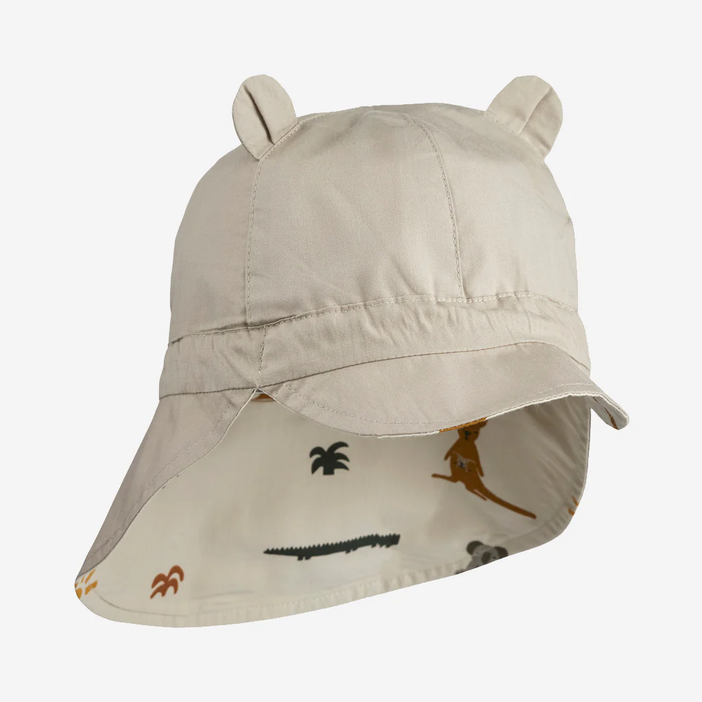Liewood Gorm Sun Hat Aussie Sea Shell - Image 5