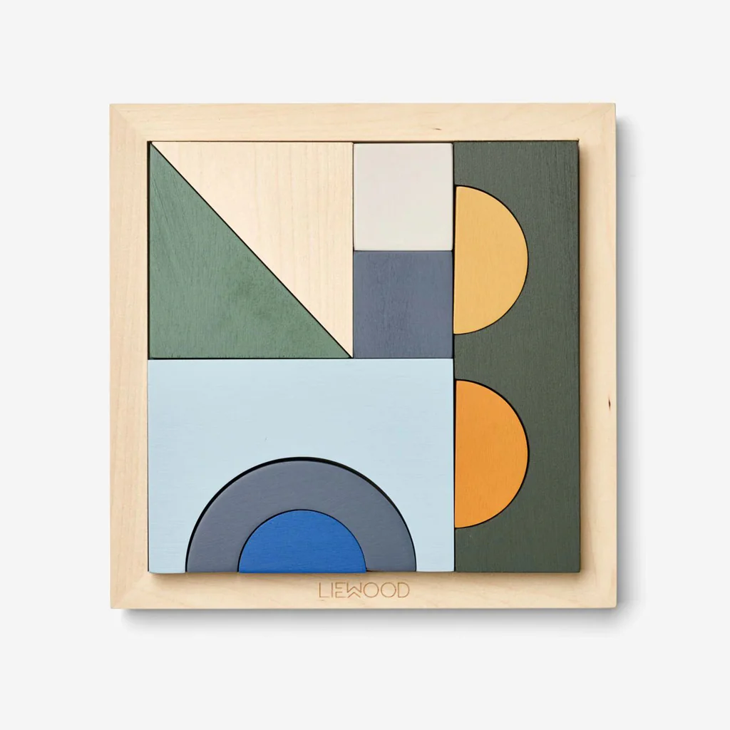 Liewood Ishan Puzzle Faune Green - Image 3