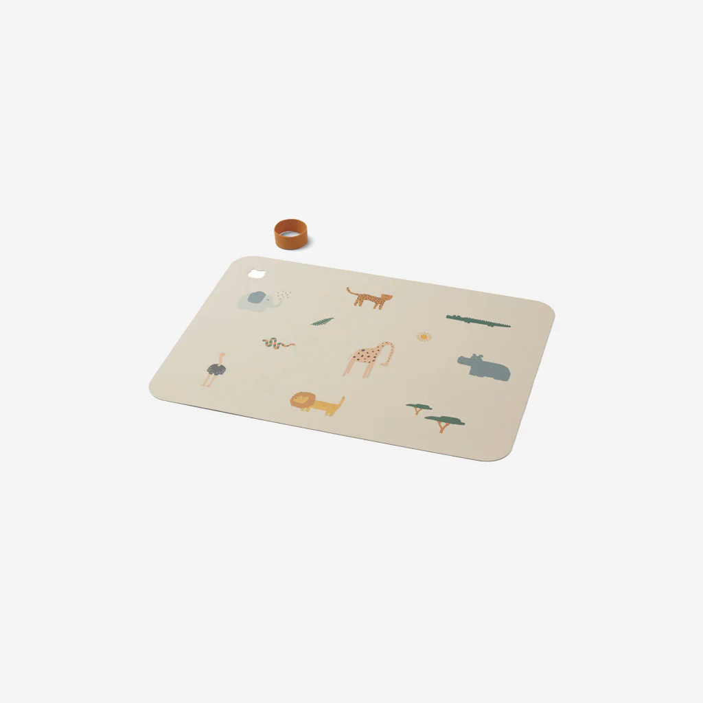 Liewood Jude Placemat Safari Sandy