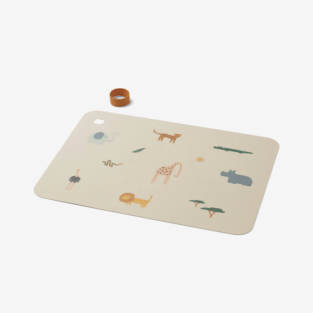 Liewood Jude Placemat Safari Sandy - Image 3