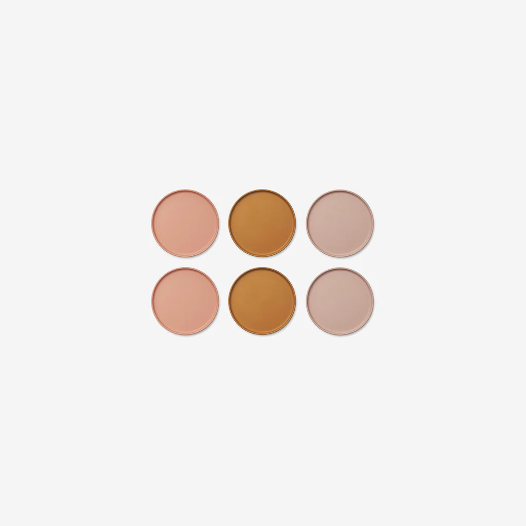 Liewood Logan Plate Pack Rose Multi