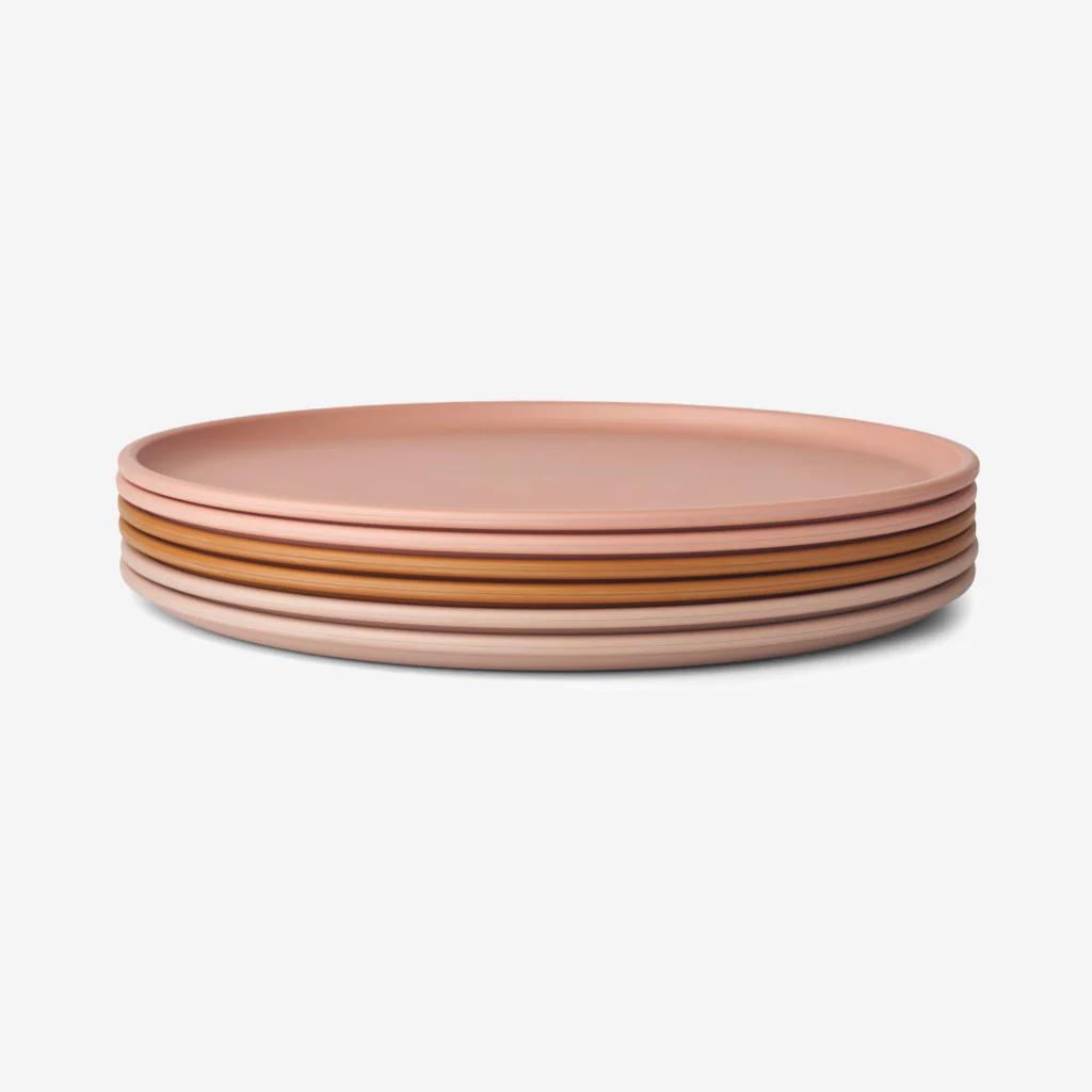 Liewood Logan Plate Pack Rose Multi - Image 2