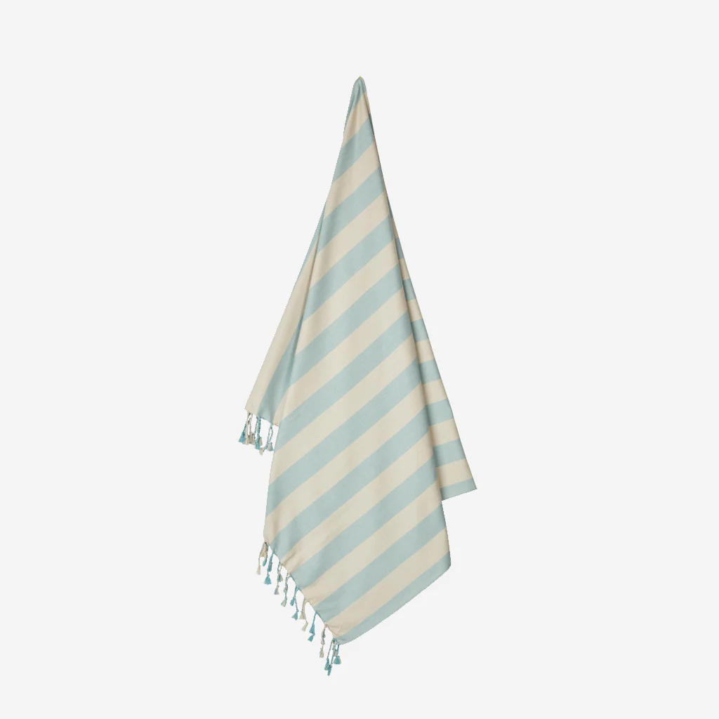Liewood Mona Beach Towel Sea Blue Sandy - Image 3