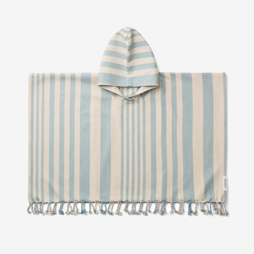 Liewood Roomie Poncho Blue Sandy - Image 2