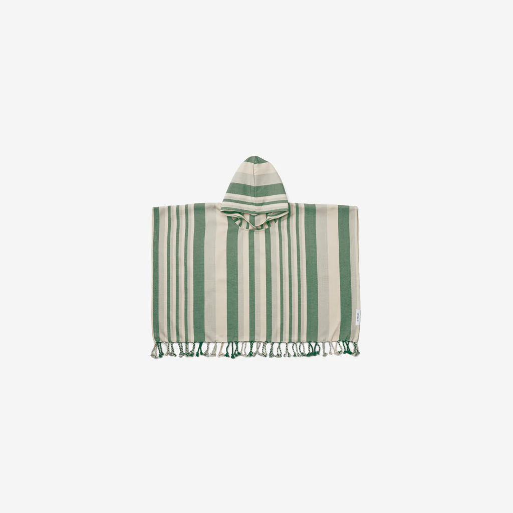 Liewood Roomie Poncho Green Sandy