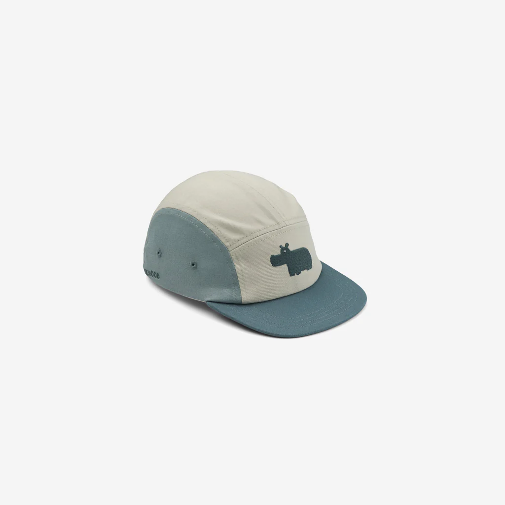 Liewood Rory Cap Hippo Whale Blue