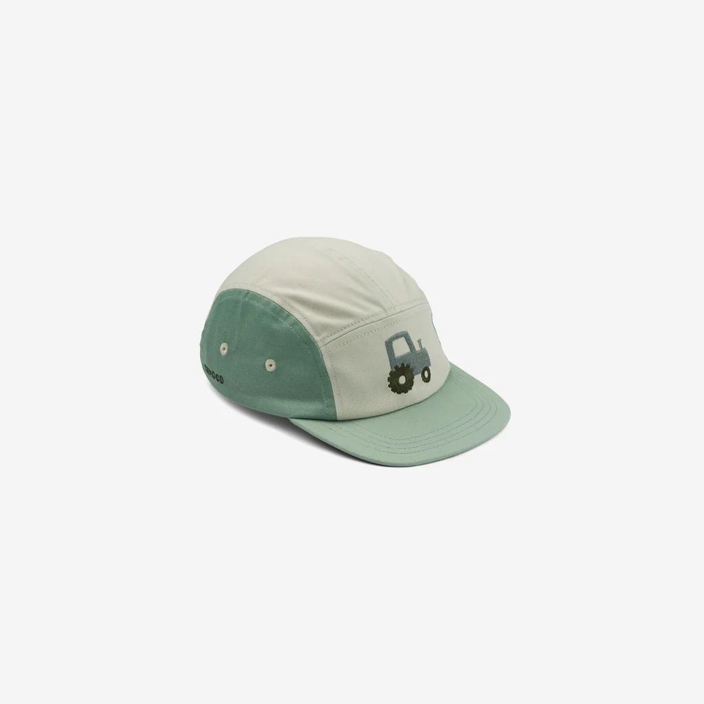 Liewood Rory Cap Tractor Peppermint