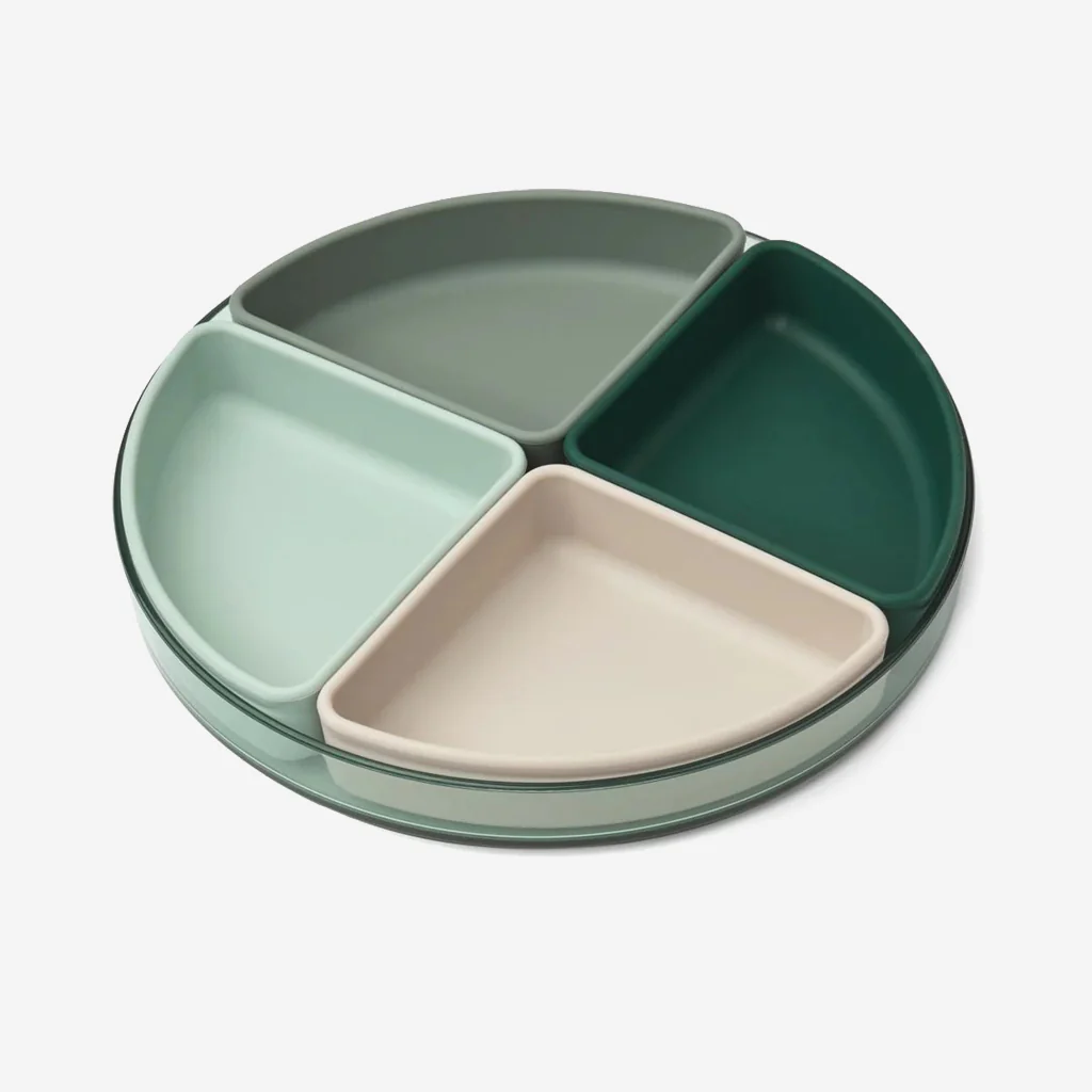 Liewood Shawn Divider Plate Peppermint - Image 3