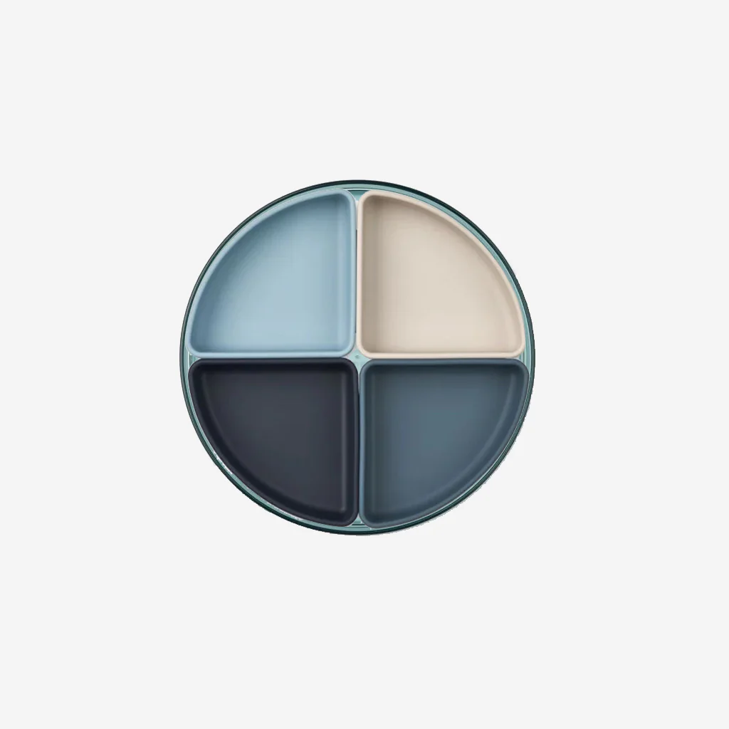 Liewood Shawn Divider Plate Sea Blue - Image 5