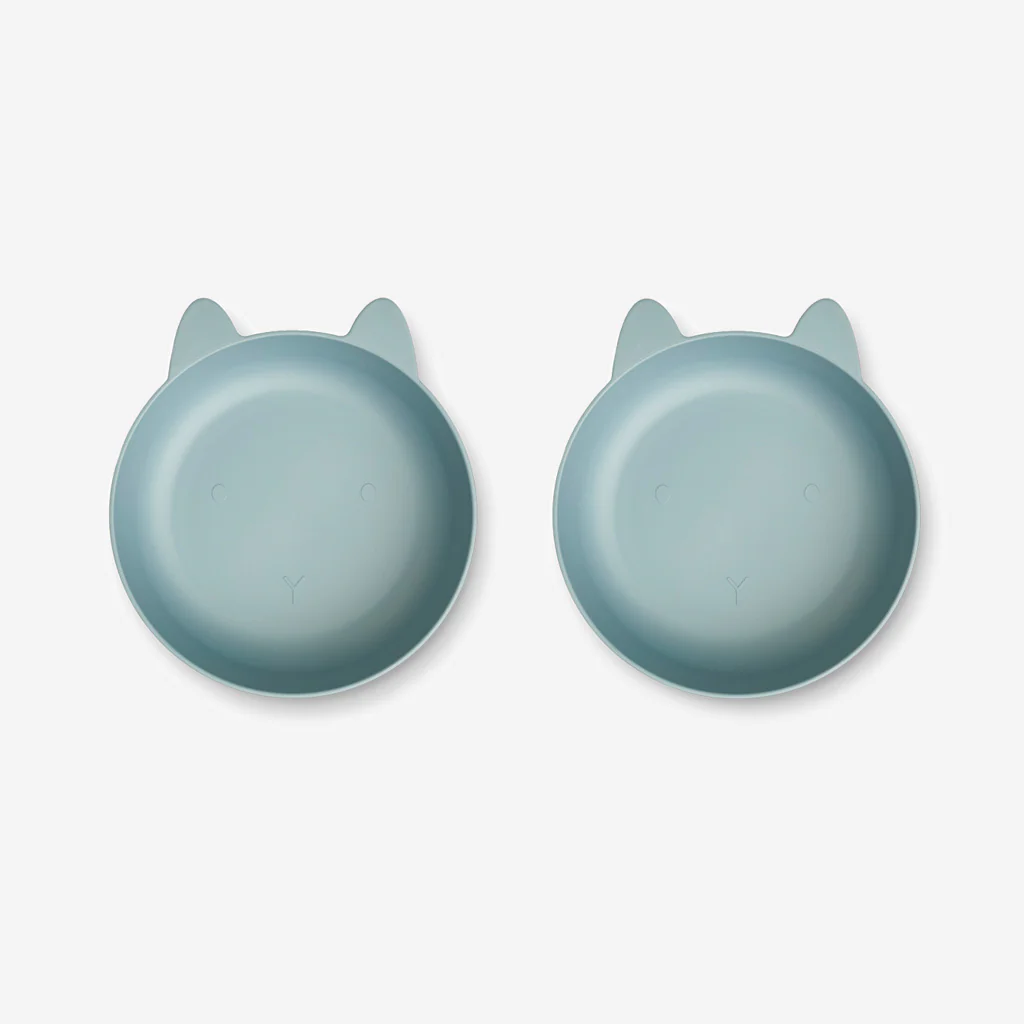 Liewood Solina Bowl Pack Rabbit Sea Blue - Image 2