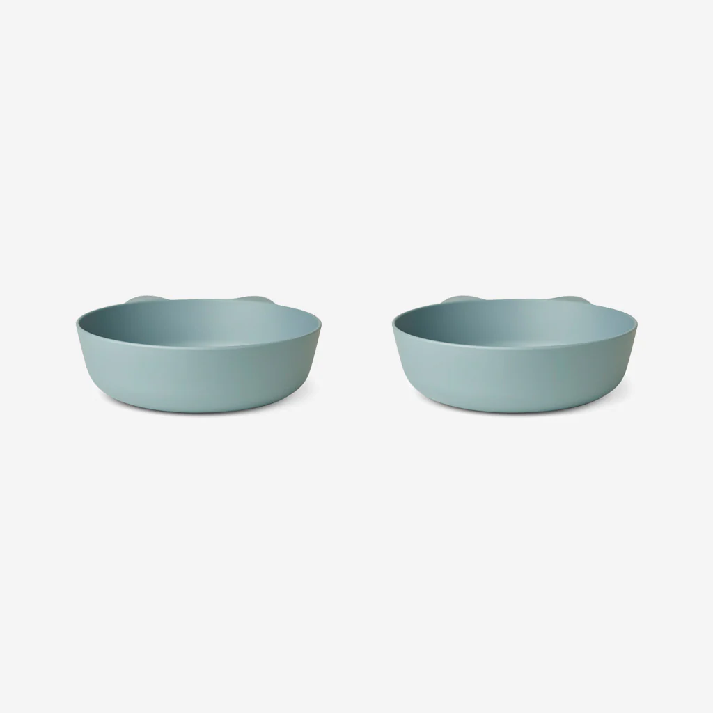 Liewood Solina Bowl Pack Rabbit Sea Blue - Image 3