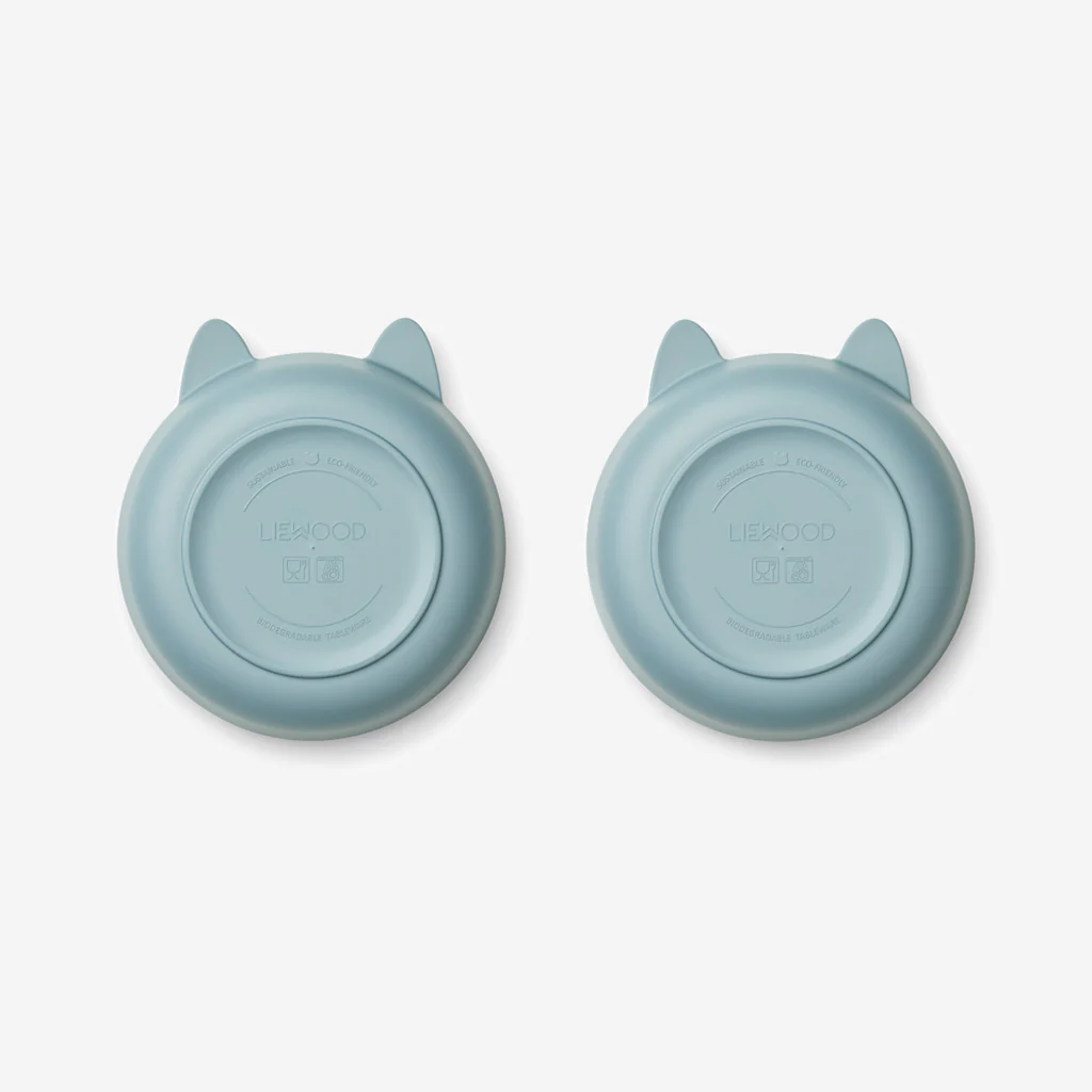 Liewood Solina Bowl Pack Rabbit Sea Blue - Image 4