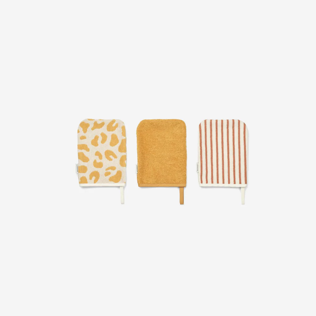 Liewood Sylvester Bath Mitt Pack Jojoba