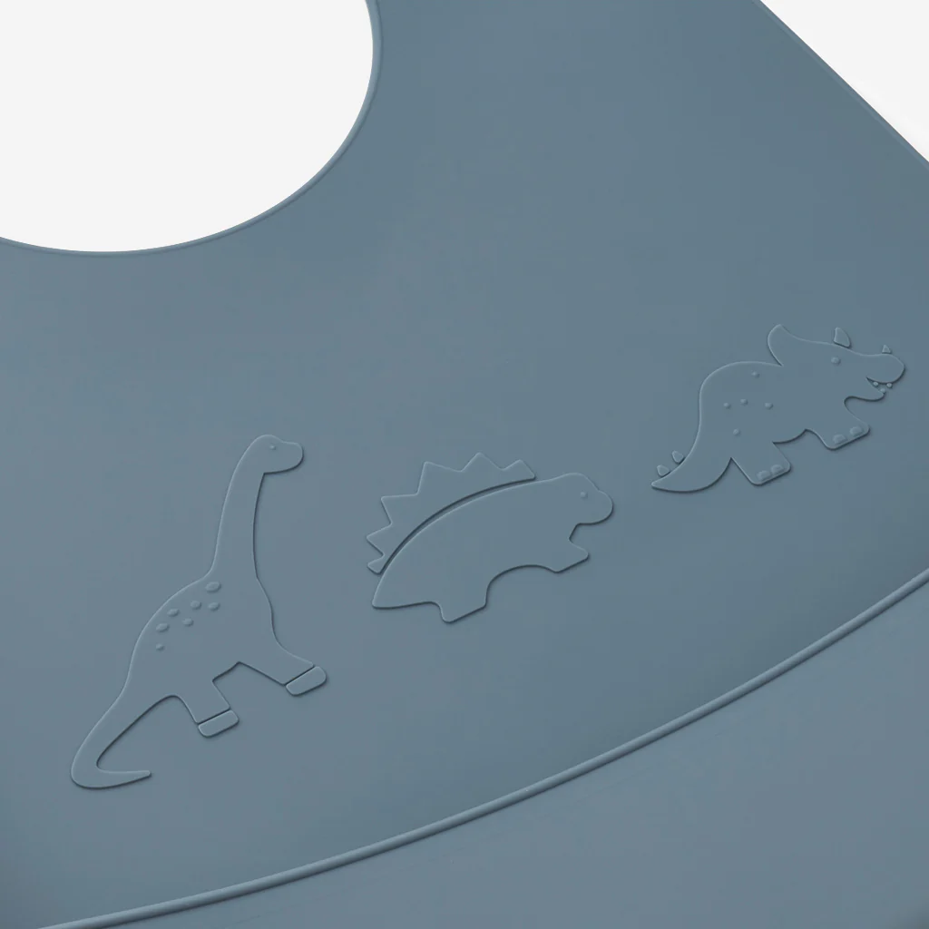 Liewood Tilda Silicone Bibs Dino Blue - Image 5