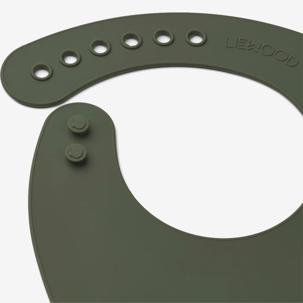 Liewood Tilda Silicone Bibs Dino Peppermint Green - Image 7