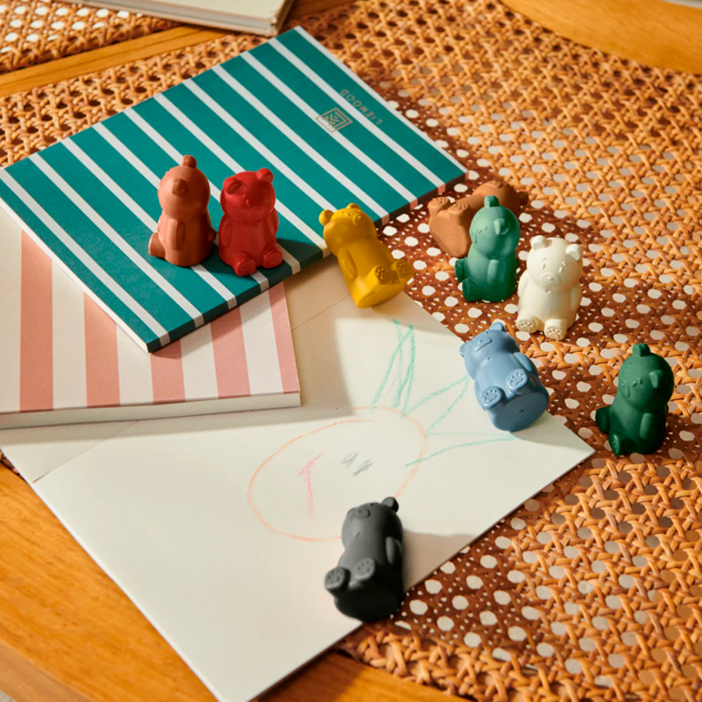 Liewood Wallace Crayons 9 Pack - Image 4