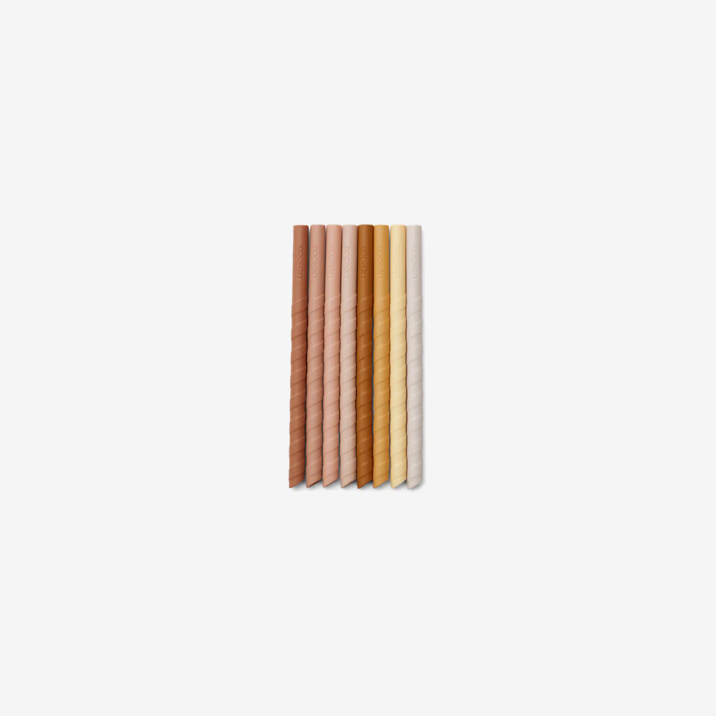 Liewood Zoe Straw Set Rose Multi