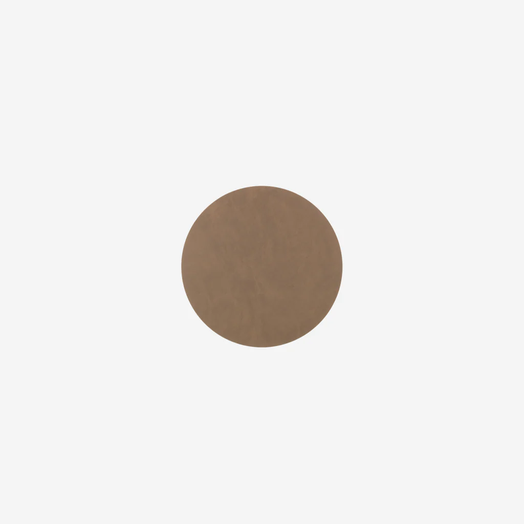 Lind DNA Coaster Circle Nupo Brown