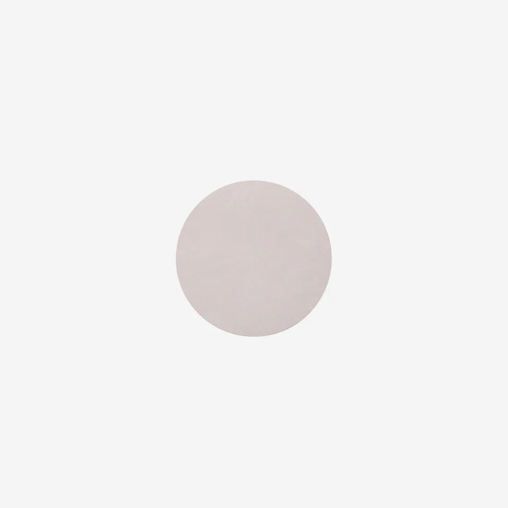 Lind DNA Coaster Circle Nupo Oyster White