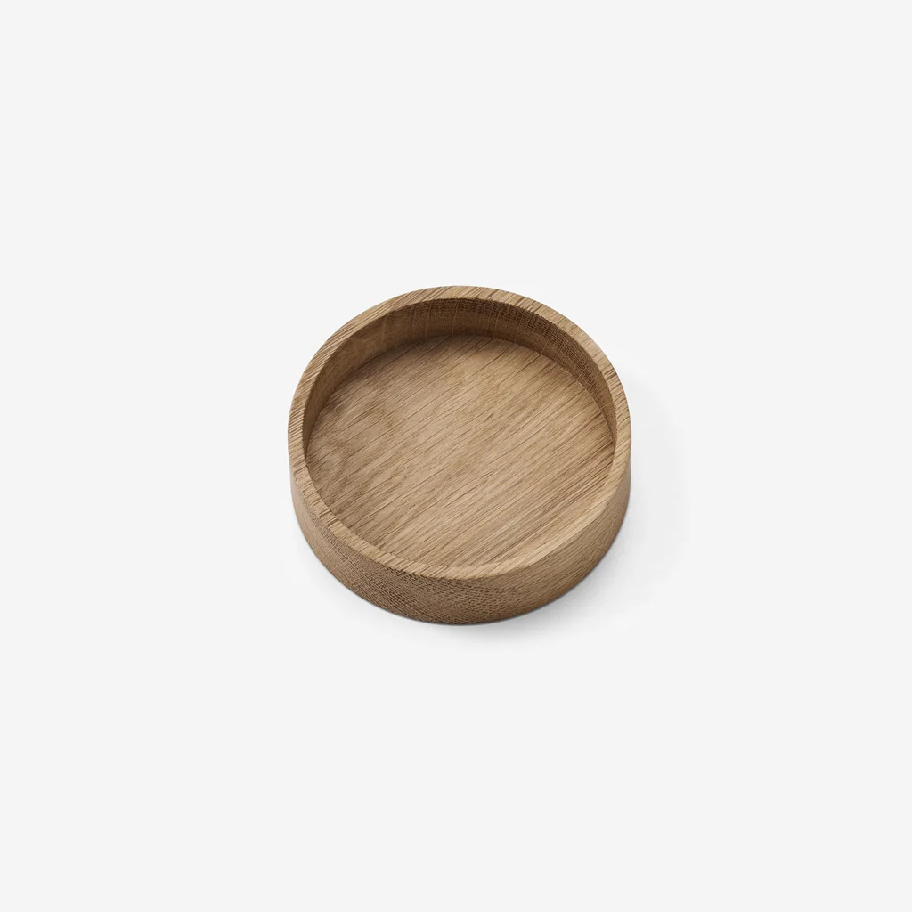 Lind DNA Wood Box Circle Oak Small