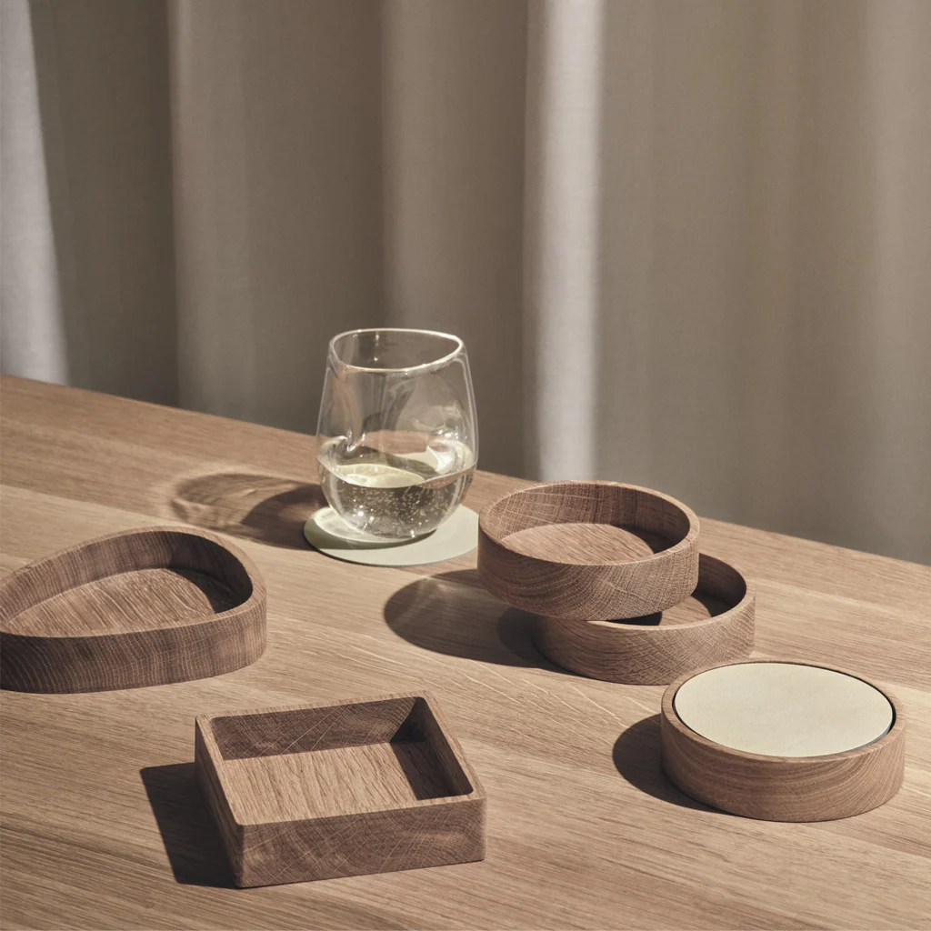 Lind DNA Wood Box Circle Oak Small - Image 2