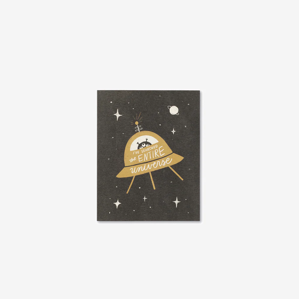 Love Muchly Card I've Searched The Entire Universe