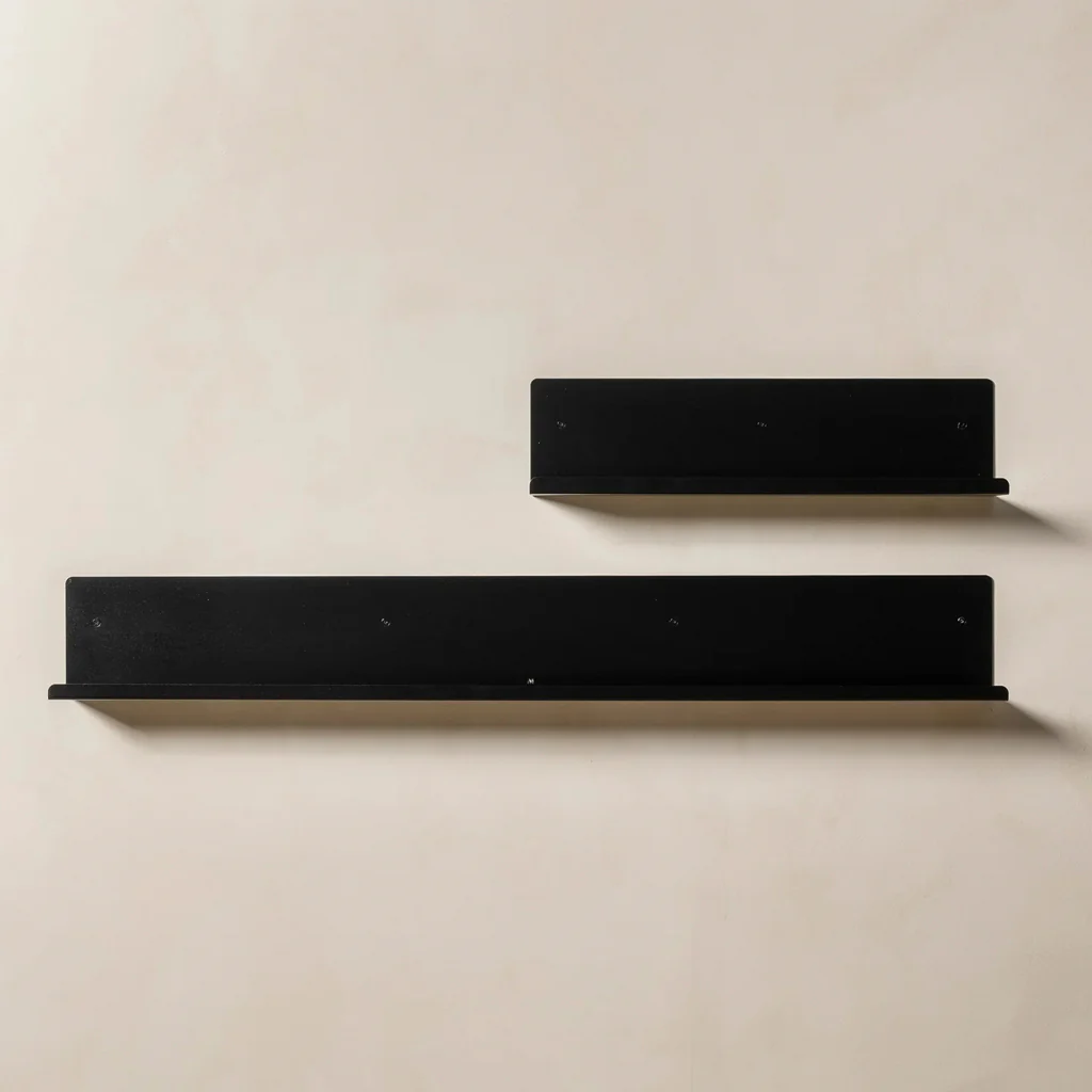 Made Of Tomorrow Fold Display Ledge Shelf Black Long - Image 5