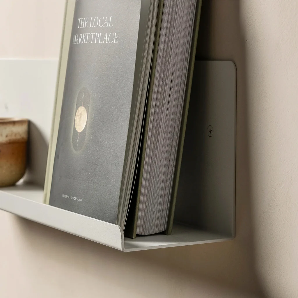 Made Of Tomorrow Fold Display Ledge Shelf White Short - Image 6
