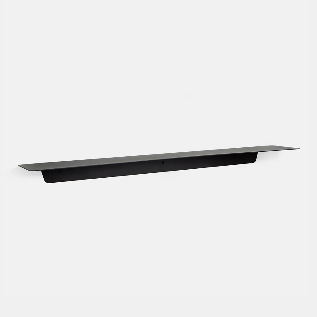 Made Of Tomorrow Fold Ledge Shelf Black Long