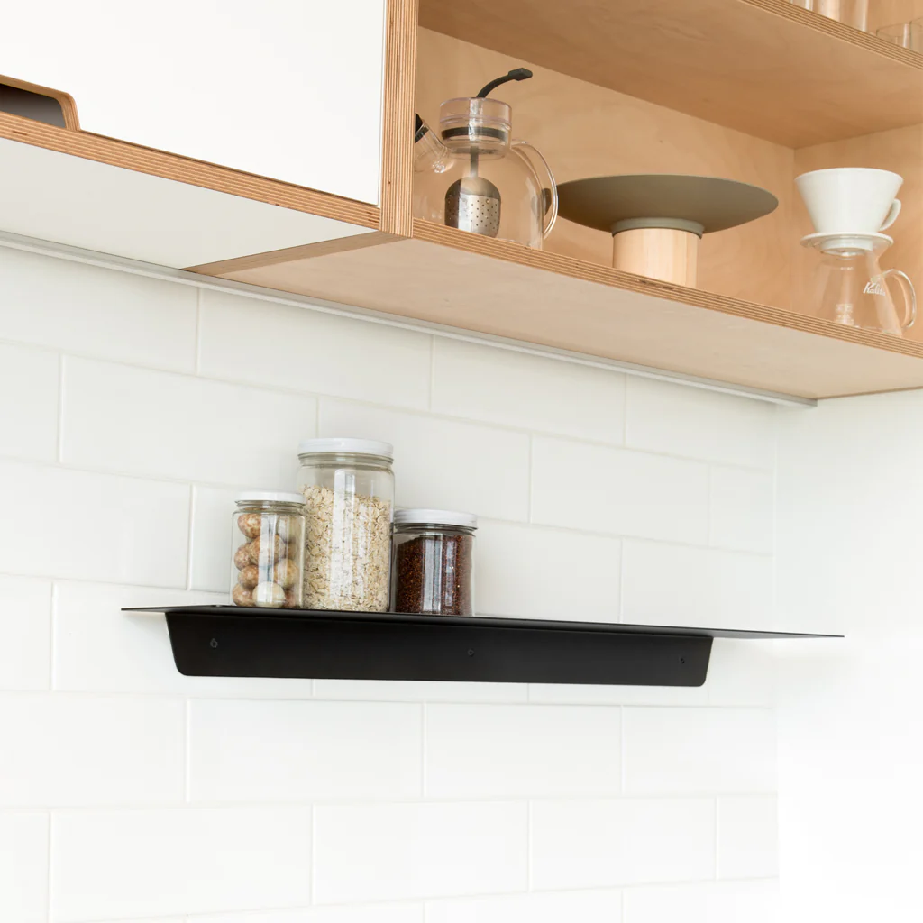 Made Of Tomorrow Fold Ledge Shelf Black Long - Image 3