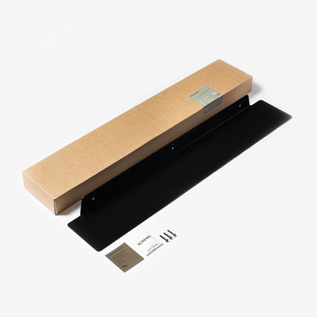 Made Of Tomorrow Fold Ledge Shelf Black Long - Image 4
