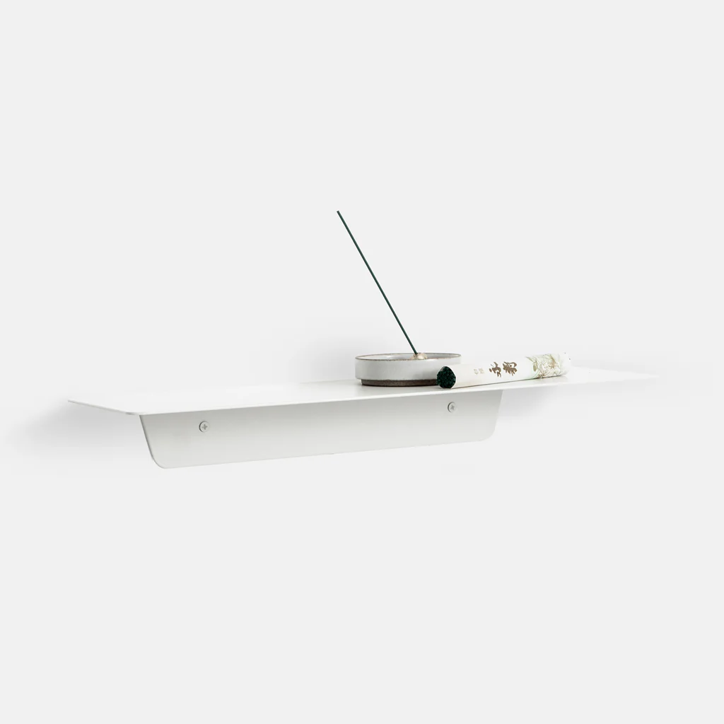 Made Of Tomorrow Fold Ledge Shelf White Short - Image 3
