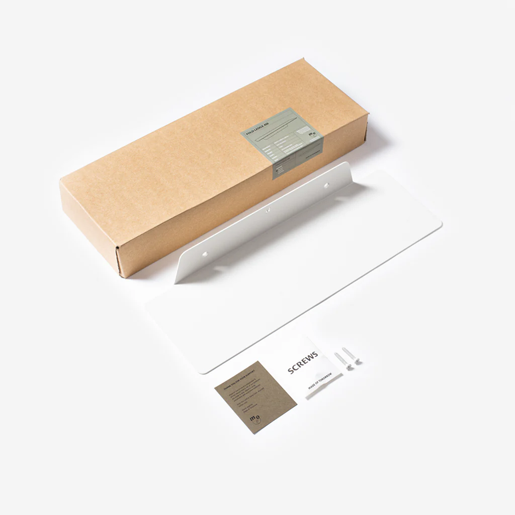 Made Of Tomorrow Fold Ledge Shelf White Short - Image 4