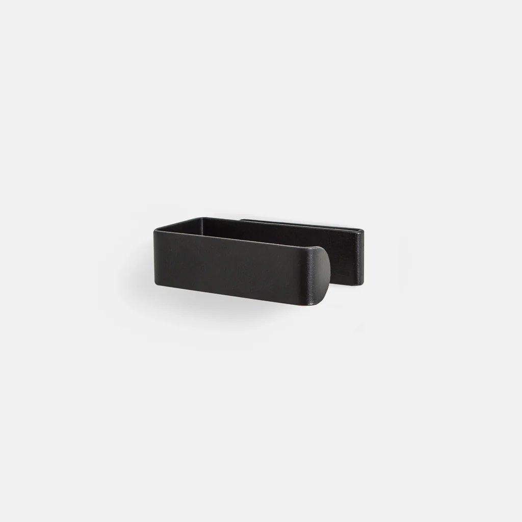 Made Of Tomorrow Fold Toilet Roll Holder Black