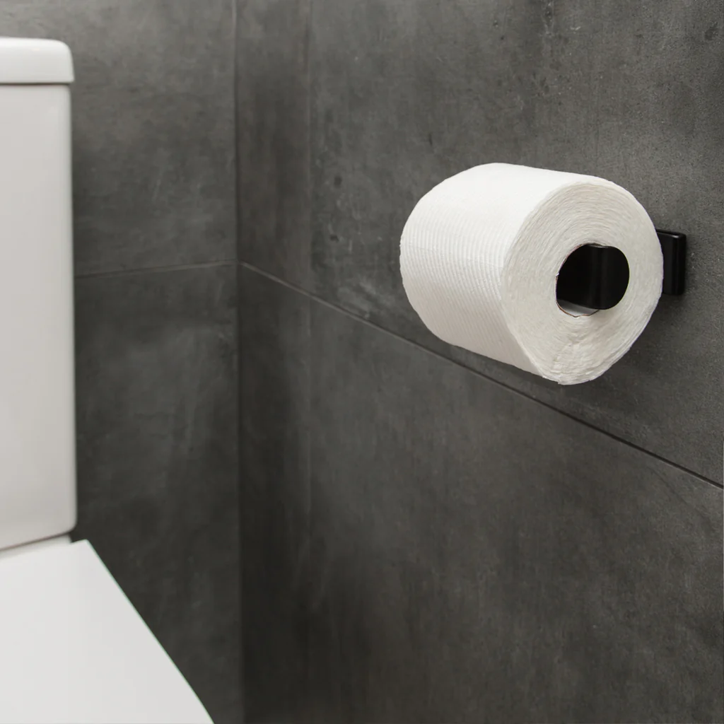 Made Of Tomorrow Fold Toilet Roll Holder Black - Image 2