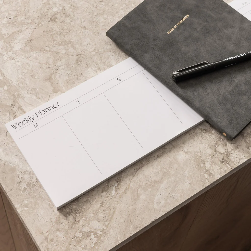 Made Of Tomorrow Weekly Perpetual Desk Planner - Image 4