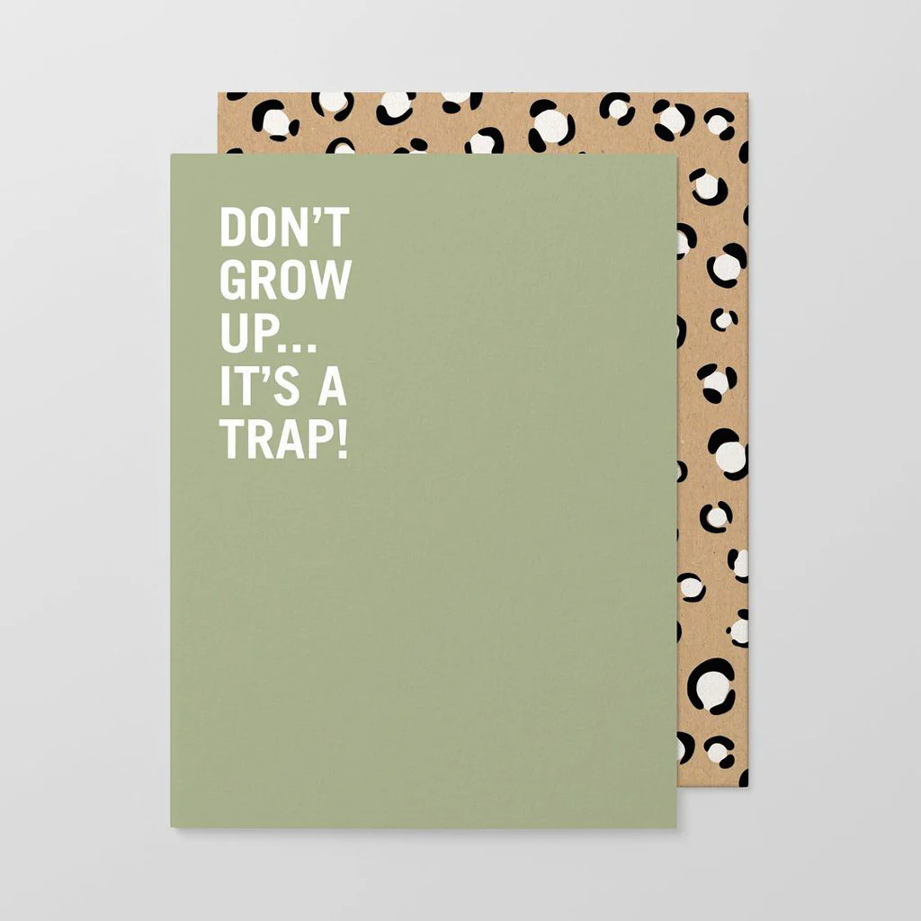 Made Paper Co Card Don't Grow Up - Image 3