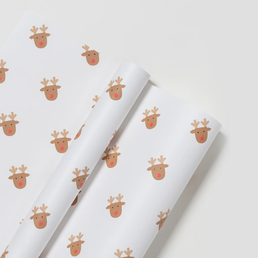 Made Paper Co Rudolph Wrapping Paper Roll - Image 6