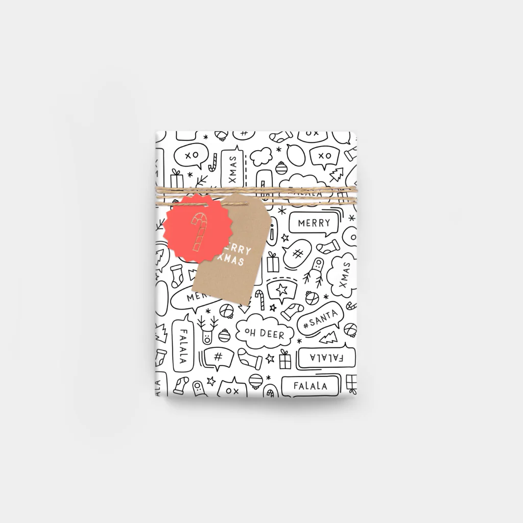 Made Paper Co Speech Wrapping Paper Roll