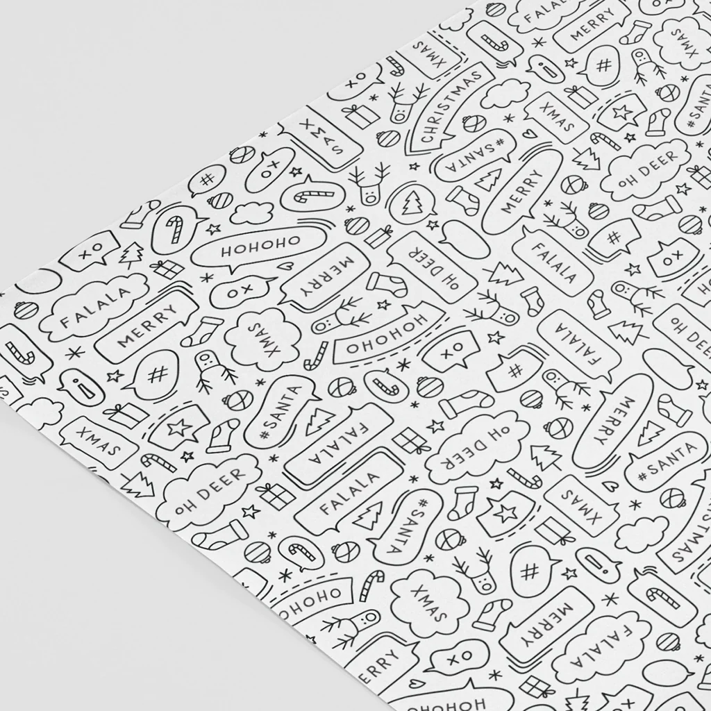 Made Paper Co Speech Wrapping Paper Roll - Image 6