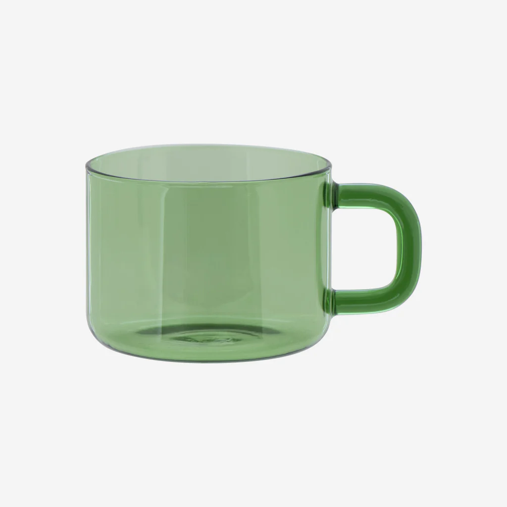 Maho Cha Glass Mug Green - Image 4