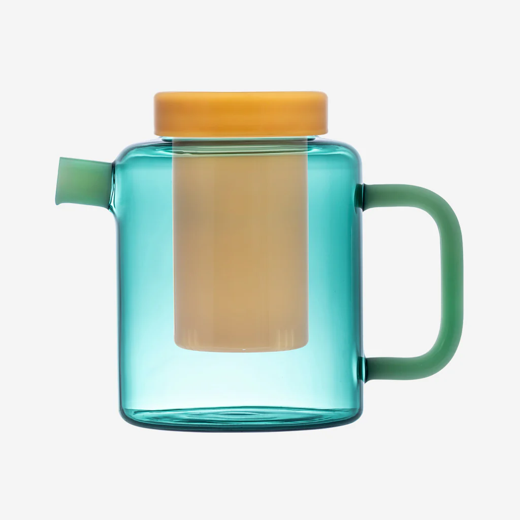 Maho Cha Pot Teal and Toffee - Image 7